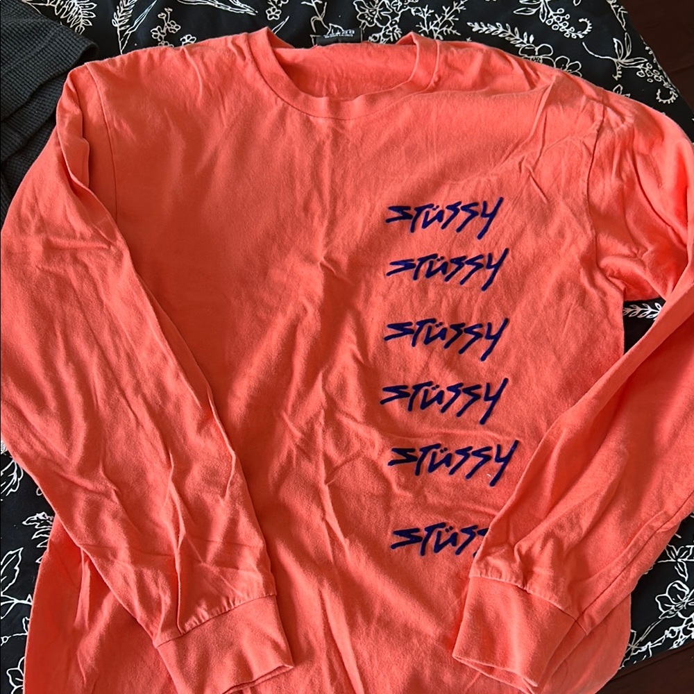 Stussy Coral Long Sleeve Shirt